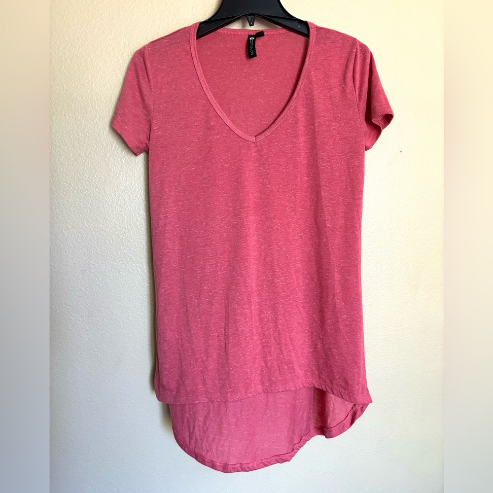 Cotton On Solid Tee T-Shirt‎ Top Men Size S Heathered Red